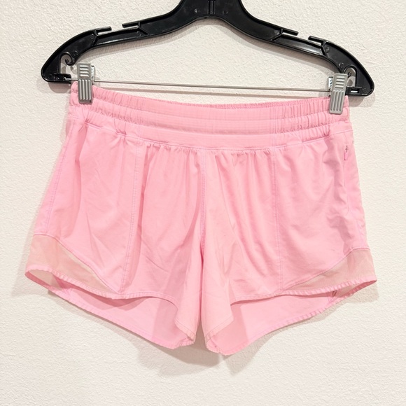 Lululemon Hotty Hot Short II *Long 4" Miami Pink Women’s Size 6 - Picture 3 of 7